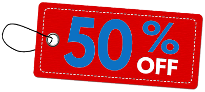 Pricing Tag Blue